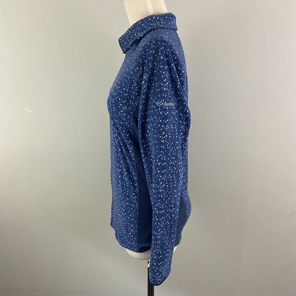 COLUMBIA Blue Fleece‎ Sweater - Picture 4 of 10